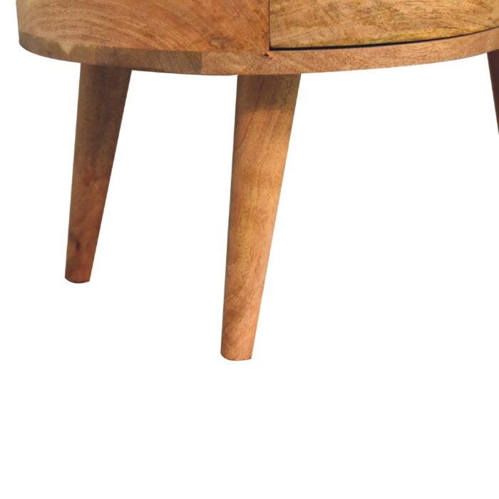 Oak-ish Wave Coffee Table - Image 7
