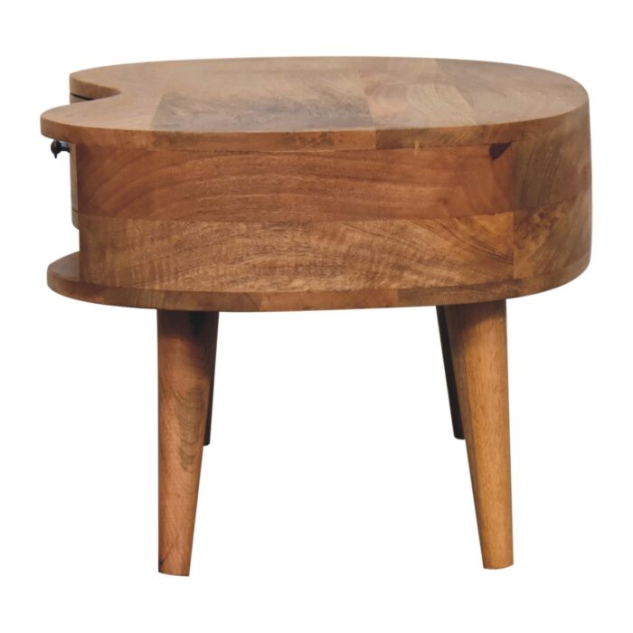 Oak-ish Wave Coffee Table - Image 8