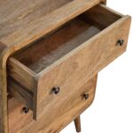 Mini Curved Oak-ish Chest - Image 6