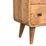Mini Curved Oak-ish Chest - Image 7