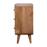 Mini Curved Oak-ish Chest - Image 8
