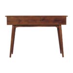 Large 3 Drawer Chestnut Console - Image 9