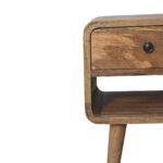 Mini Oak-ish Curve Lower Bedside - Image 4
