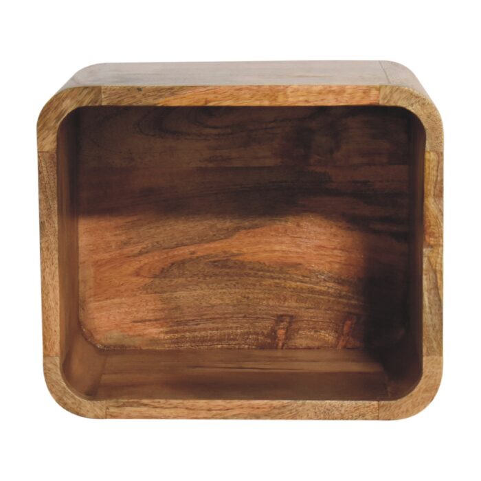 Oak-ish Floating Open Bedside - Image 1