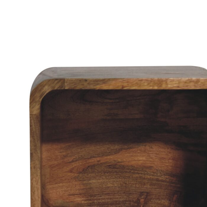 Oak-ish Floating Open Bedside - Image 5