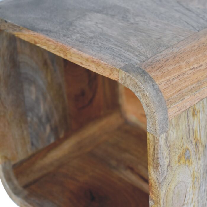 Oak-ish Floating Open Bedside - Image 6