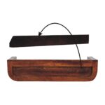 Indira Chestnut Floating Console - Image 9