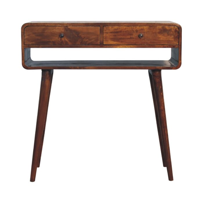 Sonata Chestnut Console Table - Image 1
