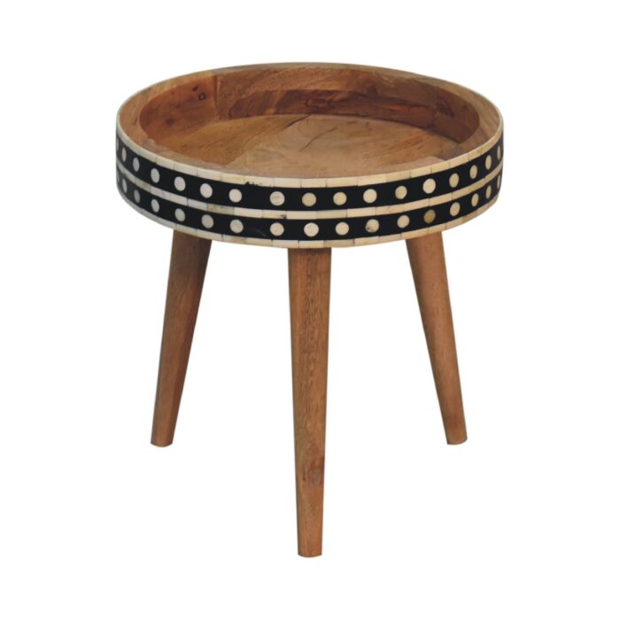 Mini Pattern Nordic End Table - Image 8