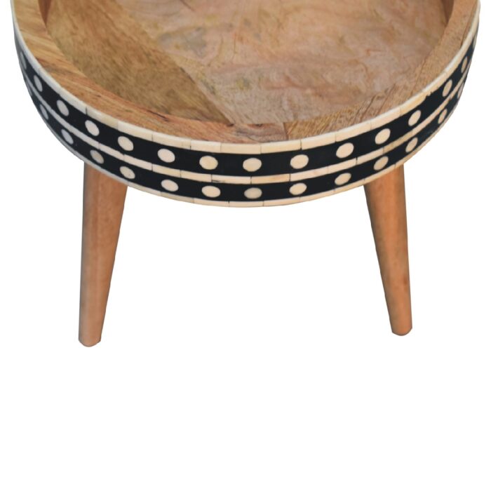 Mini Pattern Nordic End Table - Image 7