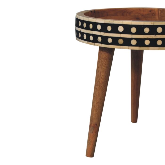 Mini Pattern Nordic End Table - Image 1