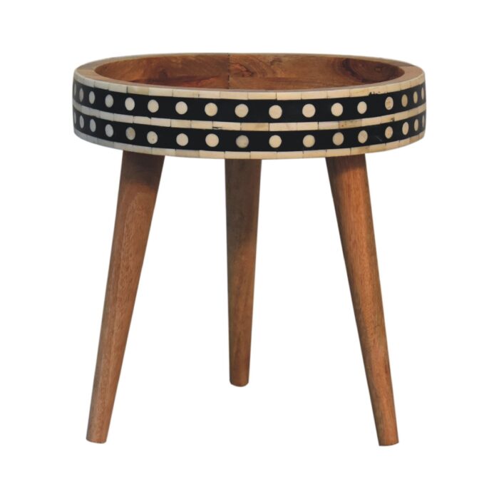 Mini Pattern Nordic End Table - Image 2