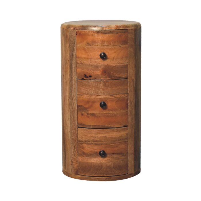 Oak-ish Drum Chest - Image 1