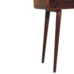 Chestnut Curved Hallway Table - Image 7
