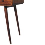 Curved Chestnut Writing Desk - Image 7