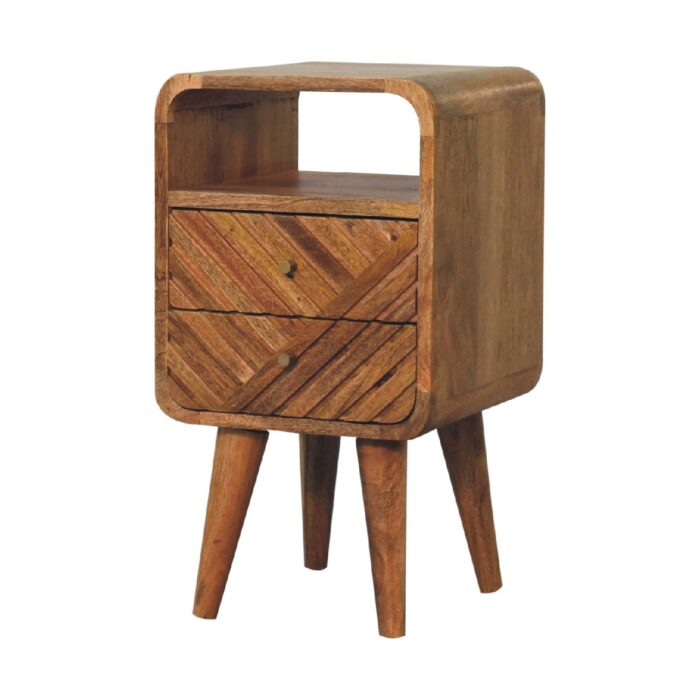 Mini Lille Curved Bedside - Image 1