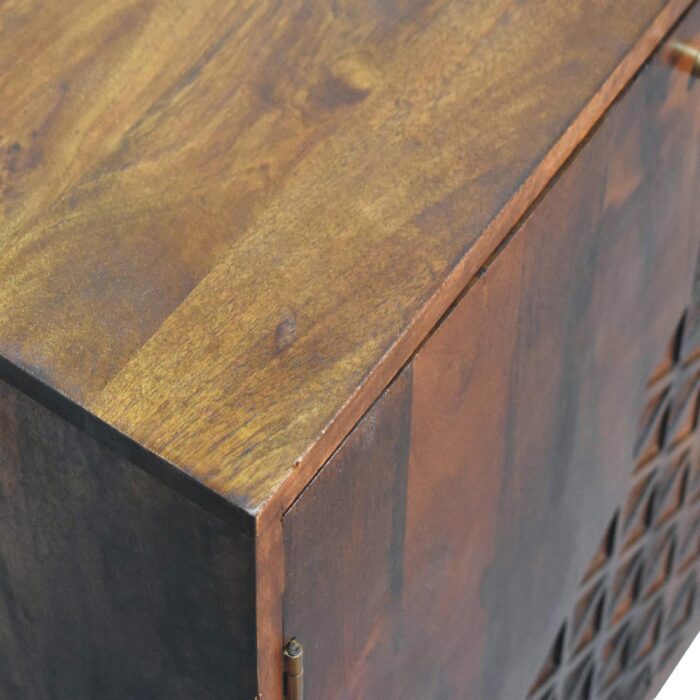 Chestnut Dice Cabinet - Image 4