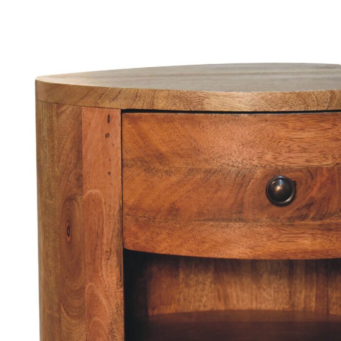 Cortez Oak-ish Bedside - Image 4