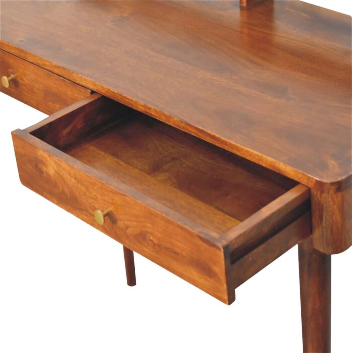 Elevated Chestnut Console Table - Image 6