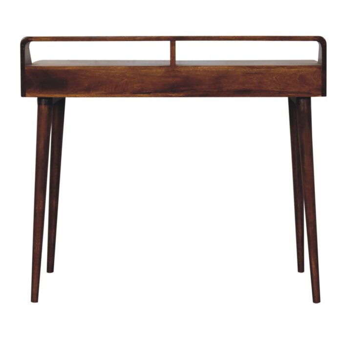 Elevated Chestnut Console Table - Image 9