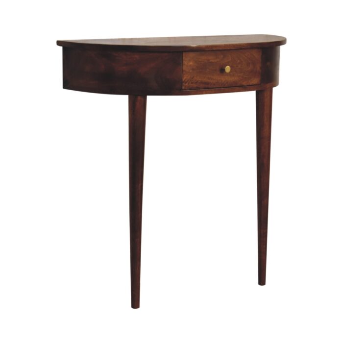 Backless Mounted Chestnut Console - Image 3