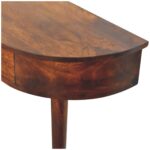 Backless Mounted Chestnut Console - Image 7