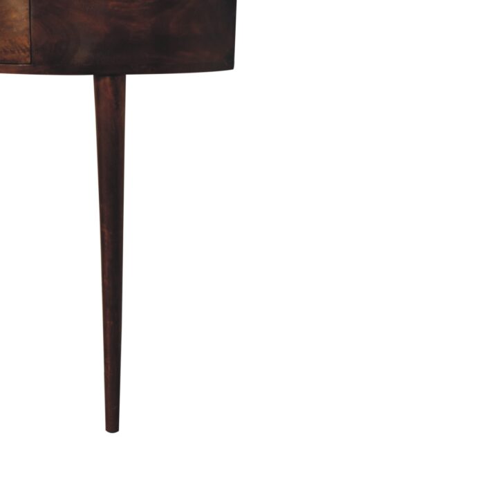 Backless Mounted Chestnut Console - Image 8