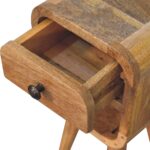 Extra Mini Oak-ish Curve Lower Bedside - Image 6