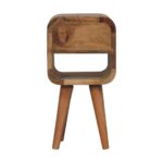 Extra Mini Oak-ish Curve Lower Bedside - Image 9