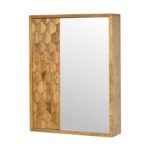 Pineapple Carved Mirror Cabinet - Image 2