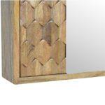 Pineapple Carved Mirror Cabinet - Image 3