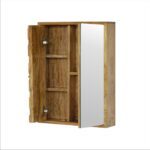 Pineapple Carved Mirror Cabinet - Image 6