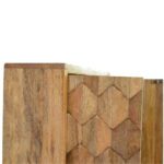 Pineapple Carved Mirror Cabinet - Image 7