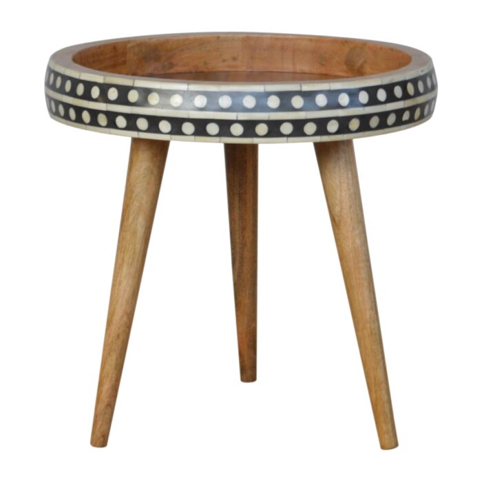 Small Dotted End Table - Image 1