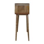 Curved Grey-wash Console Table - Image 8
