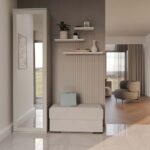 Duo Wardrobe with Mirror - Cashmere Beige - Image 10