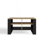 Obsidian Quad Oak Table - Image 7