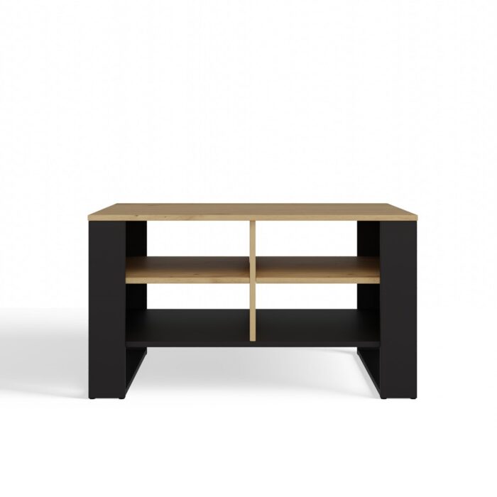 Obsidian Quad Oak Table - Image 7