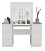 Luna White Vanity Set - Image 5