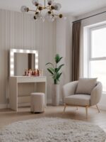 Luna XL White Vanity Set - Image 2