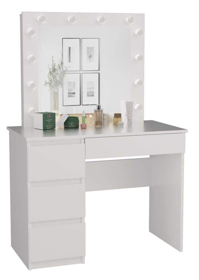 Opal White Dressing Table - Image 1