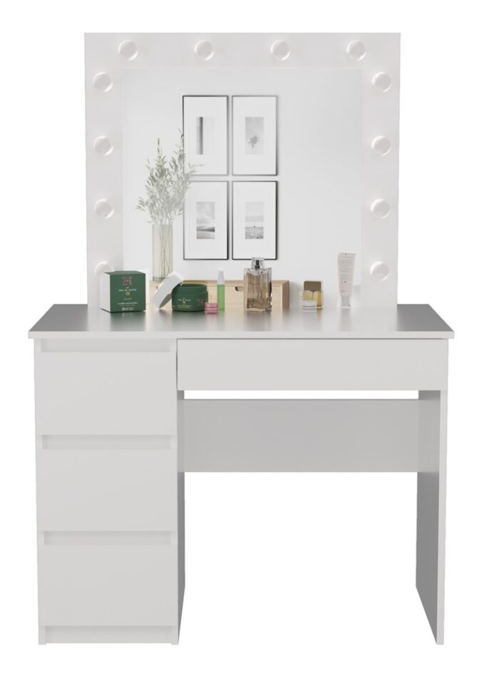 Opal White Dressing Table - Image 2