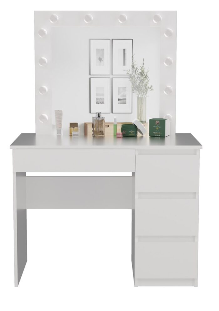 Serenity White Vanity Table - Image 2