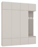 Haven V Triple Wardrobe with Hook