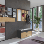 Parma Hallway Set - Anthracite & Artisan Oak - Image 4