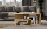 Zenith Oak Coffee Table - Image 7