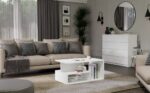 Prima Coffee Table - White - Image 7