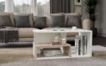 Prima Coffee Table - White & Sonoma Oak - Image 8