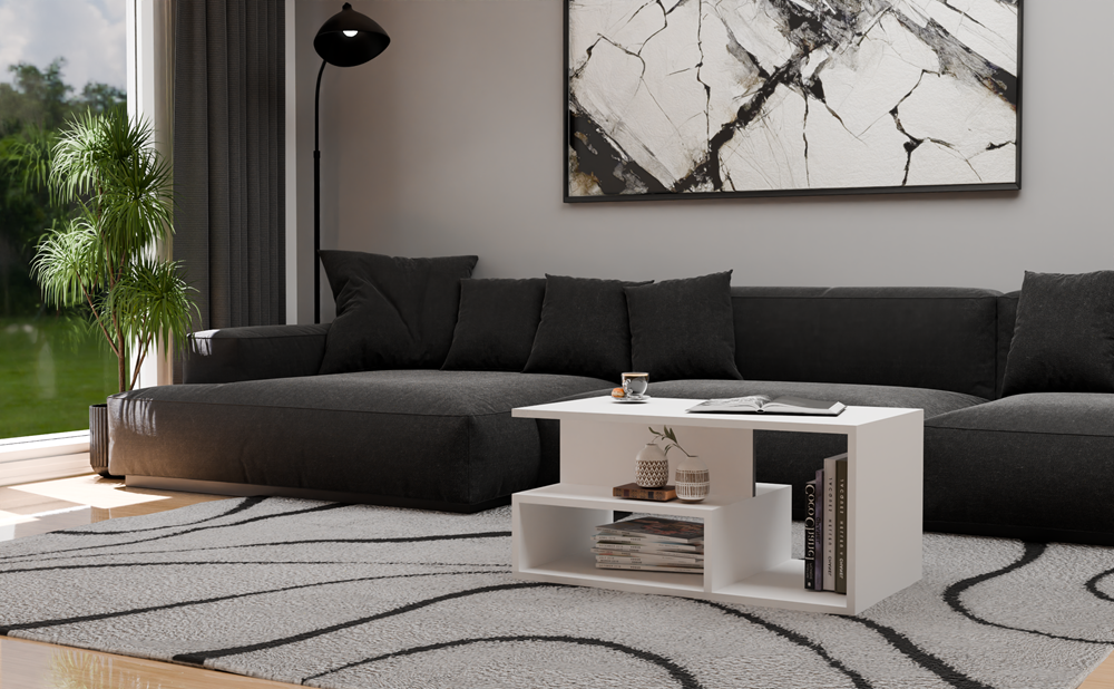 Prima_biel_1 Prima Coffee Table - White - Image 6