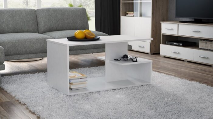 Haven White Coffee Table - Image 6